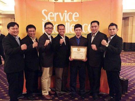 Service Quality (SQ) Award kategori tertinggi Diamond di industri Automotive 2W (Sepeda Motor) untuk PT Yamaha Indonesia Motor Manufacturing (2)