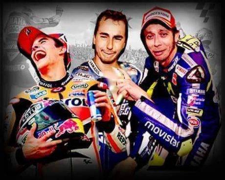 "Meme kekalahan Jorge vs Rossi....ono-ono wae cak-cak" ....